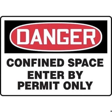 Accuform OSHA DANGER SAFETY SIGN CONFINED MCSP133XL MCSP133XL